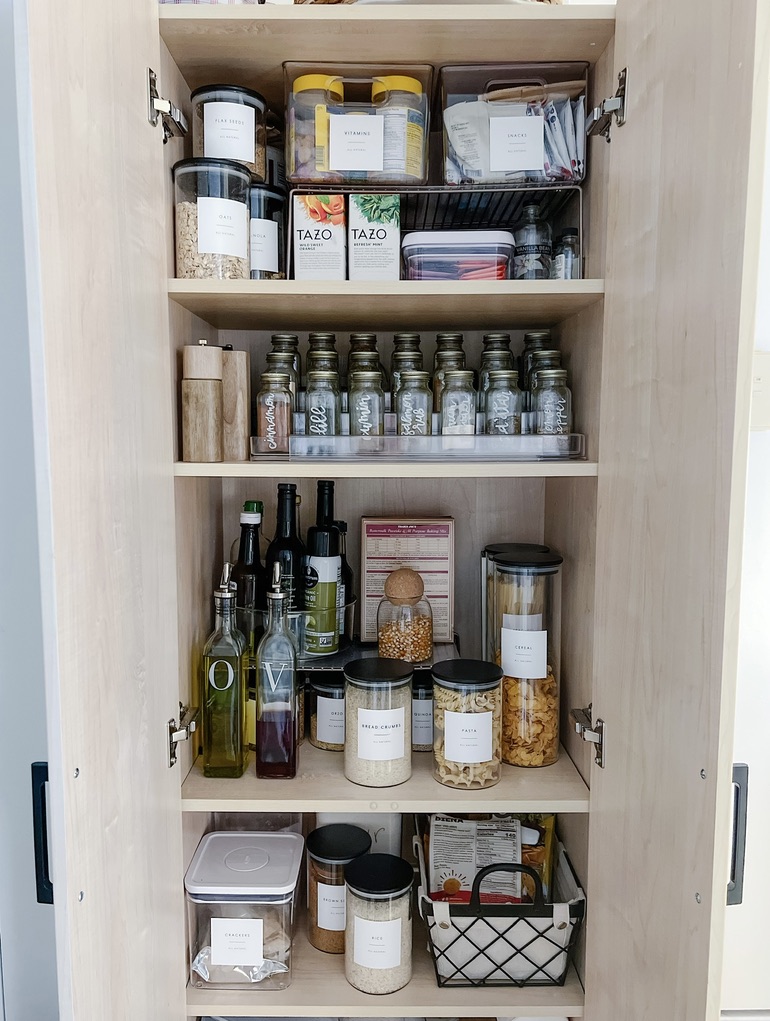 organized pantry